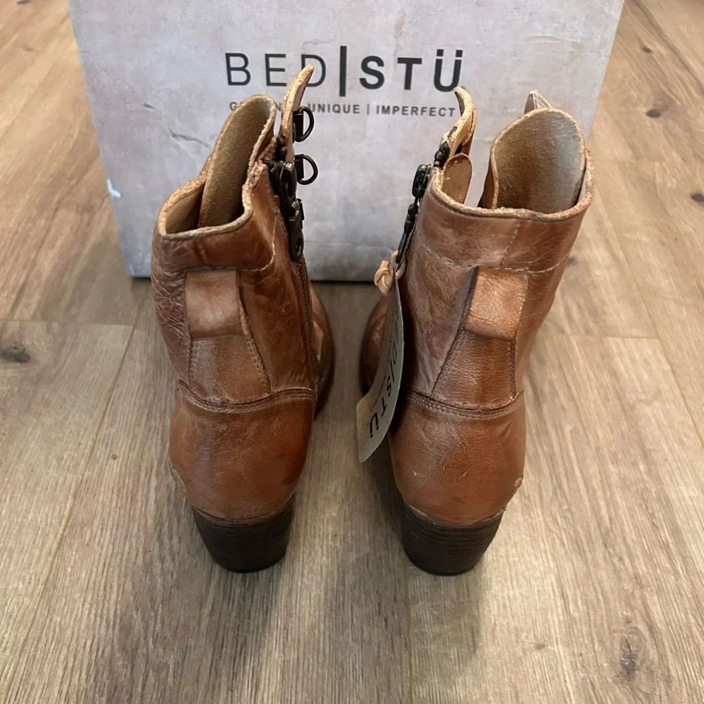 NEW! BED|STU Judgement Lace Up Boots - Picture 4 of 7